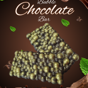 bubble chocolate bar