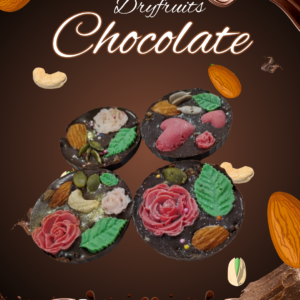 Designer floral chocolate