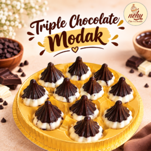 Triple Chocolate Modak